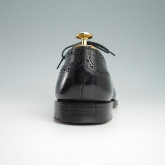 極上★チャーチ 70F/UK7【定価￥96,800-★ディプロマット/DIPLOMAT】173ラスト/5都市ロゴ/セミブローグ/カーフ/黒/メンズ/Church's★g026