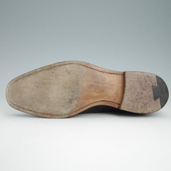 極上★チャーチ 70F/UK7【定価￥96,800-★ディプロマット/DIPLOMAT】173ラスト/5都市ロゴ/セミブローグ/カーフ/黒/メンズ/Church's★g026