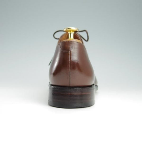 極美品★(スペイン製)YANKO/ヤンコ SIZE 8.5【グッドイヤーウェルテッド製法★ストレートチップ/14168】カーフ/茶/メンズ★g029