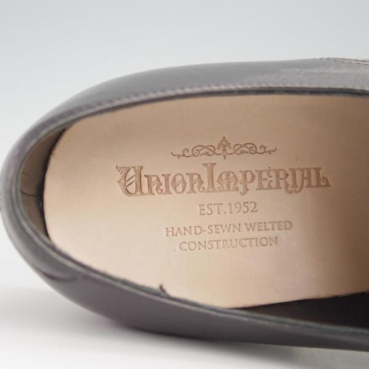 新品★ユニオンインペリアル SIZE 6.5【定価￥44,000-★ダイナイトソール仕様/U1706】モンクストラップ/カーフ/黒/Union Imperial★g030