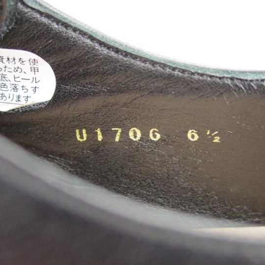 新品★ユニオンインペリアル SIZE 6.5【定価￥44,000-★ダイナイトソール仕様/U1706】モンクストラップ/カーフ/黒/Union Imperial★g030