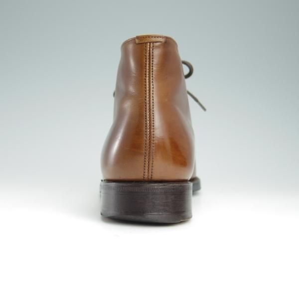 ★チャーチ 65F/UK6.5【貴重★100ラスト/CARLISLE】4都市ロゴ/チャッカブーツ/カーフ/茶/メンズ/Church's★g032