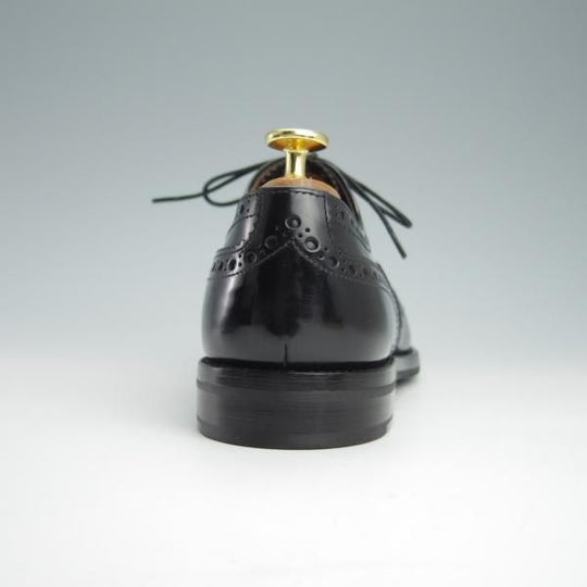 極美品★チャーチ(レディース) SIZE 38【定価￥86,900-★バーウッド/BURWOOD WG】ポリッシュドバインダーカーフ/黒/Church's★g033