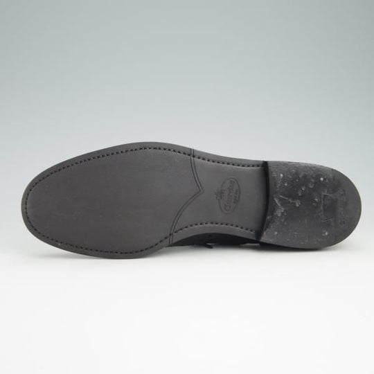 極美品★チャーチ(レディース) SIZE 38【定価￥86,900-★バーウッド/BURWOOD WG】ポリッシュドバインダーカーフ/黒/Church's★g033