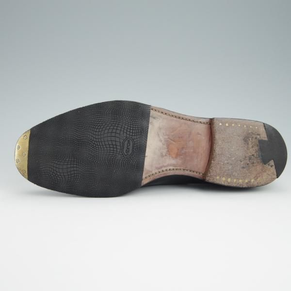 極上★チャーチ 80F/UK8【貴重★73ラスト/ブックバインダーカーフ/コンサル同仕様】4都市ロゴ過渡期/BALMORAL/黒/Church's★g034