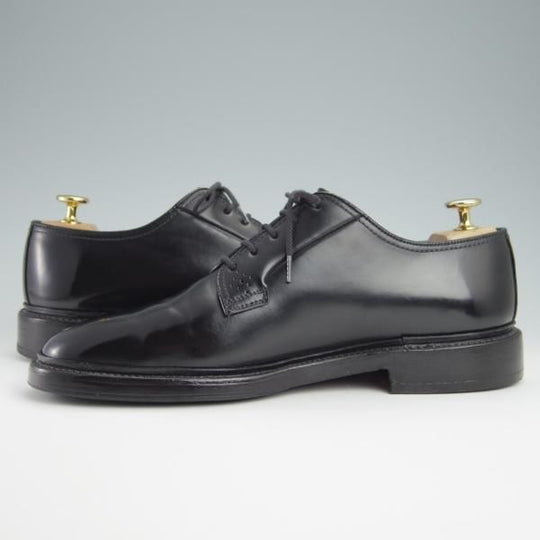 極上★リーガル SIZE 25【貴重★水染めコードバン仕様/インペリアルグレード】W514/プレーントゥ/黒/Shell Cordovan/REGAL★g035