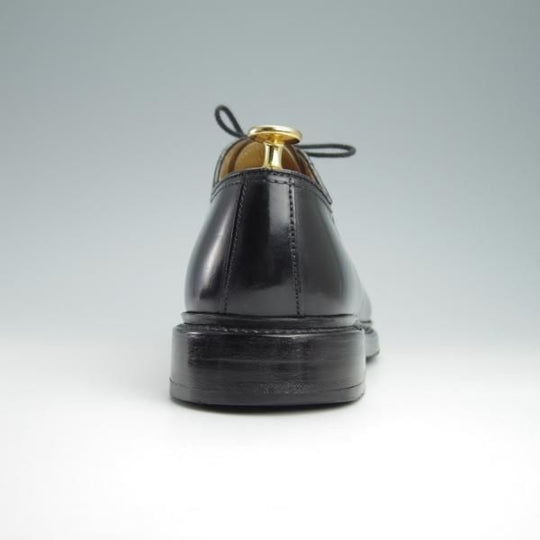 極上★リーガル SIZE 25【貴重★水染めコードバン仕様/インペリアルグレード】W514/プレーントゥ/黒/Shell Cordovan/REGAL★g035