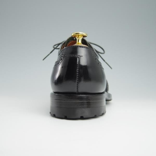 極美品★オールデン 9.5D【BROGUE特注品★コードバン仕様/D9506C(正宗)】トレモントラスト/フルブローグ/黒/Alden★g036