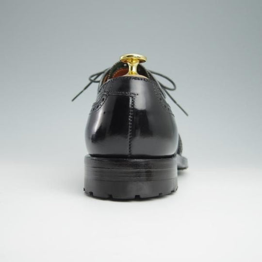 極美品★オールデン 9.5D【BROGUE特注品★コードバン仕様/D9506C(正宗)】トレモントラスト/フルブローグ/黒/Alden★g036