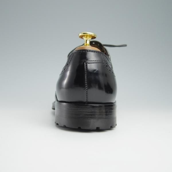 極美品★オールデン 9.5D【BROGUE特注品★コードバン仕様/D9506C(正宗)】トレモントラスト/フルブローグ/黒/Alden★g036