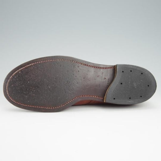 極上★オールデン 7D【定価￥103,400-★ミリタリーラスト/53713】プレーントゥ/カーフ/茶/メンズ/Alden★g040