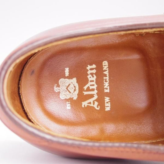極上★オールデン 7D【定価￥103,400-★ミリタリーラスト/53713】プレーントゥ/カーフ/茶/メンズ/Alden★g040
