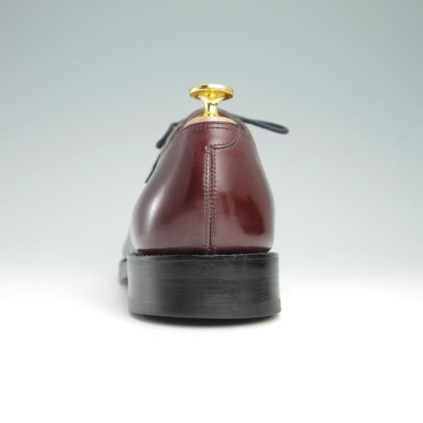 美品★ジョンロブ 7E【高額★スキンステッチ仕様/8896ラスト/BORDER】ボーダー/Uチップ/カーフ/赤茶/メンズ/JOHN LOBB★g045