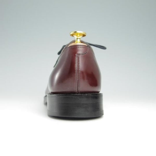 美品★ジョンロブ 7E【高額★スキンステッチ仕様/8896ラスト/BORDER】ボーダー/Uチップ/カーフ/赤茶/メンズ/JOHN LOBB★g045