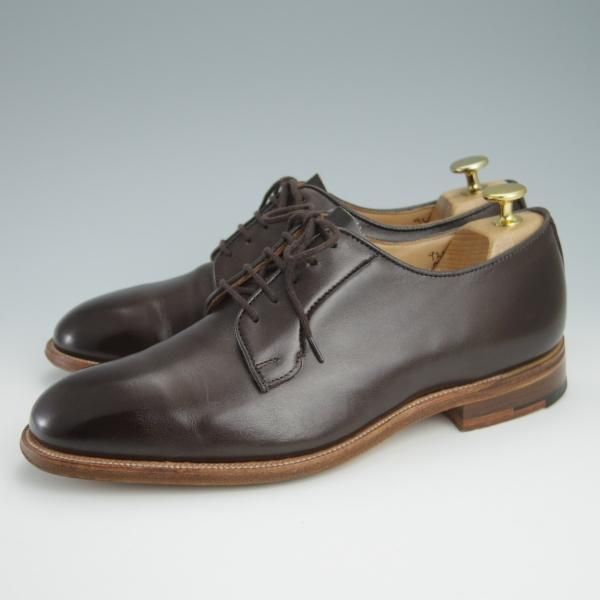 極上★トリッカーズ SIZE 8【モデル定価￥85,800-★アーバンリサーチ別注/ROBERT】M3616/プレーントゥ/カーフ/濃茶/Tricker's★g048