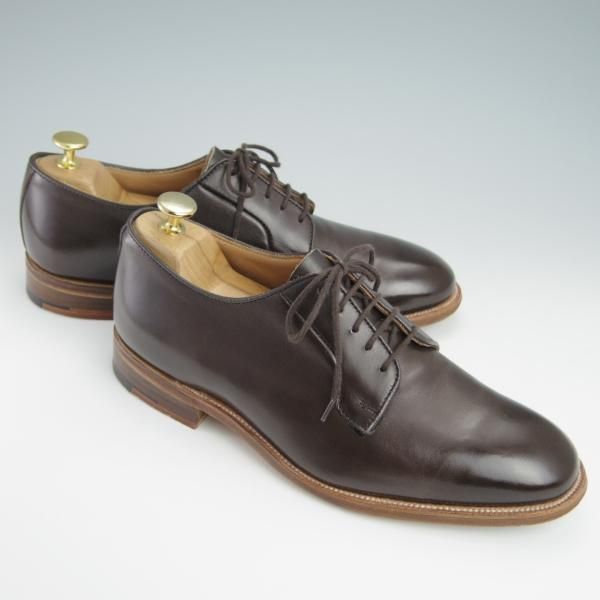 極上★トリッカーズ SIZE 8【モデル定価￥85,800-★アーバンリサーチ別注/ROBERT】M3616/プレーントゥ/カーフ/濃茶/Tricker's★g048