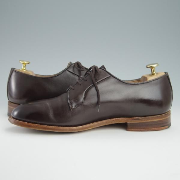 極上★トリッカーズ SIZE 8【モデル定価￥85,800-★アーバンリサーチ別注/ROBERT】M3616/プレーントゥ/カーフ/濃茶/Tricker's★g048