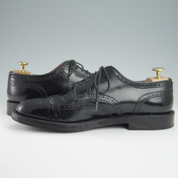 ★オールデン 8D【コードバン仕様★(ハワイ)Leather Soul別注/20985】フルブローグ/黒/レザーソウル/Alden★g050