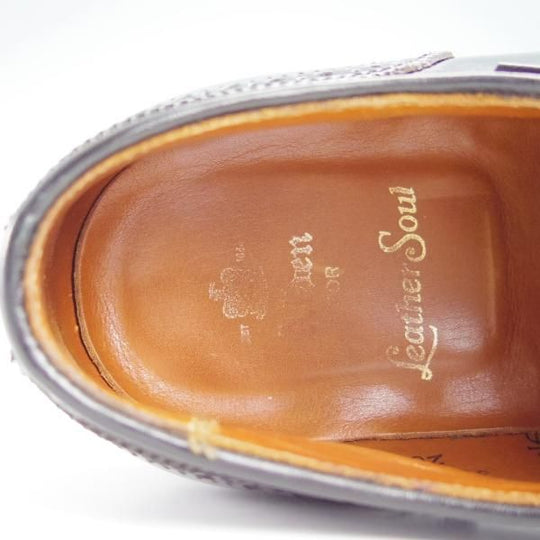 ★オールデン 8D【コードバン仕様★(ハワイ)Leather Soul別注/20985】フルブローグ/黒/レザーソウル/Alden★g050