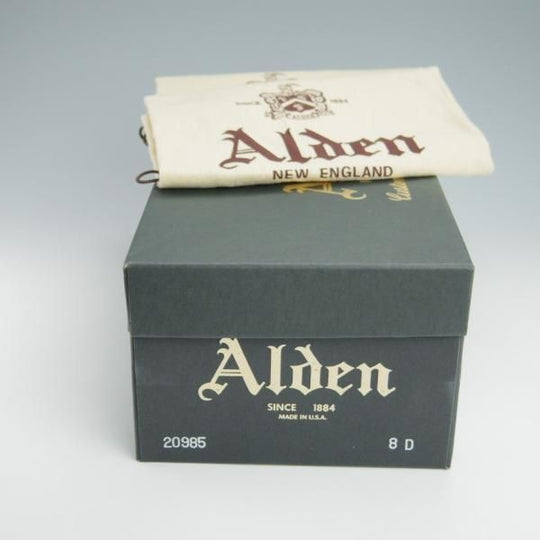 ★オールデン 8D【コードバン仕様★(ハワイ)Leather Soul別注/20985】フルブローグ/黒/レザーソウル/Alden★g050