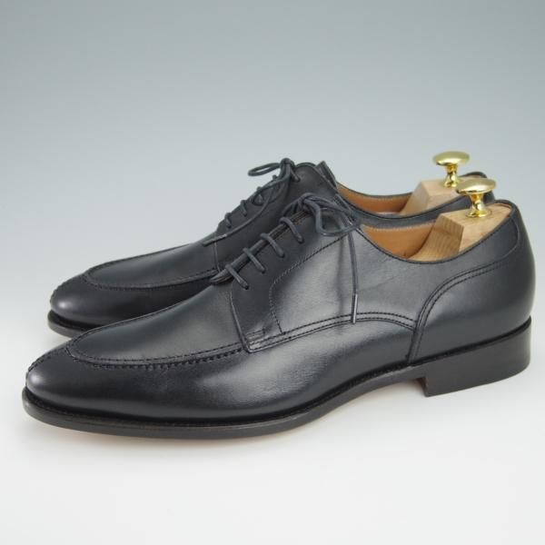 新品★ユニオンインペリアル SIZE 7【定価￥39,600-★Uチップ/U2003】(仏)アノネイ社/ベガノカーフ/黒/メンズ/Union Imperial★g062