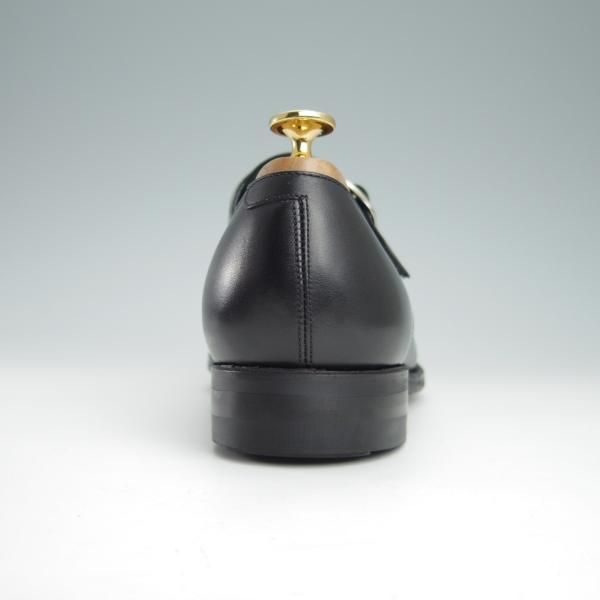 新品★ユニオンインペリアル SIZE 7【定価￥44,000-★ダイナイトソール仕様/U1706】モンクストラップ/カーフ/黒/Union Imperial★g063