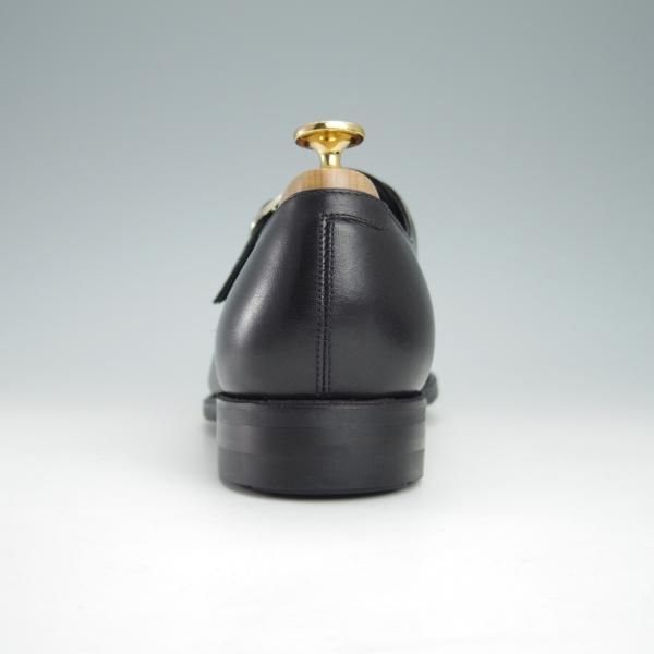 新品★ユニオンインペリアル SIZE 7【定価￥44,000-★ダイナイトソール仕様/U1706】モンクストラップ/カーフ/黒/Union Imperial★g063