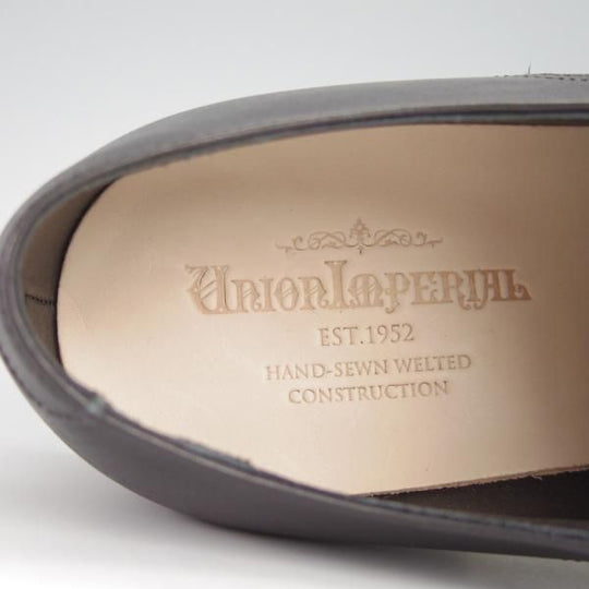 新品★ユニオンインペリアル SIZE 7【定価￥44,000-★ダイナイトソール仕様/U1706】モンクストラップ/カーフ/黒/Union Imperial★g063