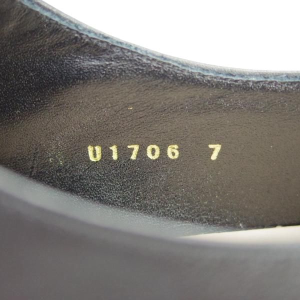 新品★ユニオンインペリアル SIZE 7【定価￥44,000-★ダイナイトソール仕様/U1706】モンクストラップ/カーフ/黒/Union Imperial★g063