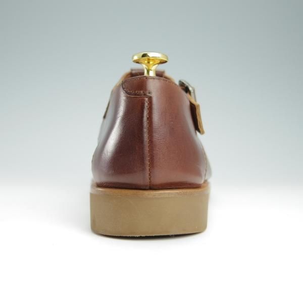 美品★パラブーツ SIZE 43【★グルカサンダル/PASIFIC】パシフィック/カーフ/茶/メンズ/Paraboot★g066