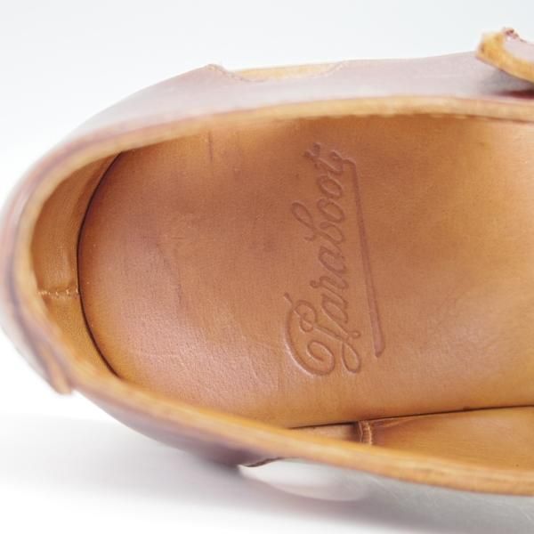 美品★パラブーツ SIZE 43【★グルカサンダル/PASIFIC】パシフィック/カーフ/茶/メンズ/Paraboot★g066