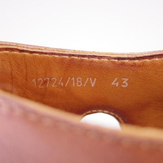 美品★パラブーツ SIZE 43【★グルカサンダル/PASIFIC】パシフィック/カーフ/茶/メンズ/Paraboot★g066