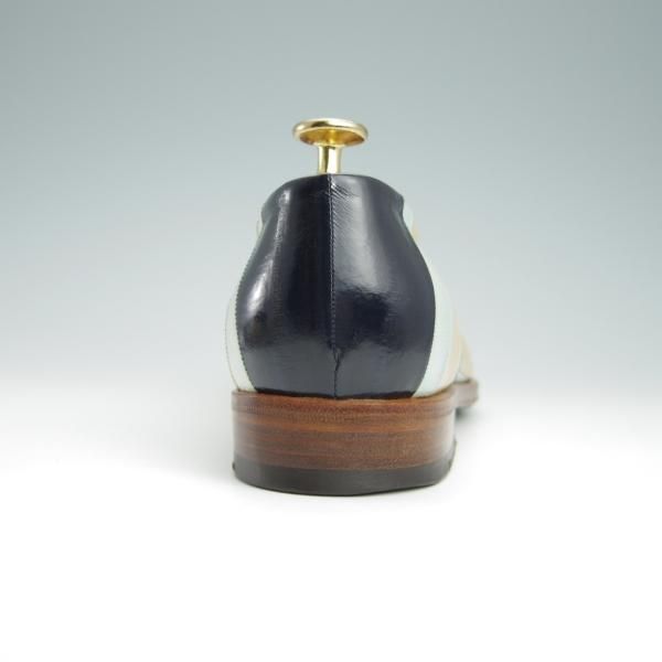 極上★(伊)F.LLIジャコメッティ SIZE 39【定価￥87,480-★イールスキン(ウナギ革)/FG357】スリッポン/ローファー/Giacometti★g072