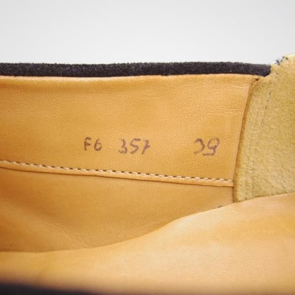 極上★(伊)F.LLIジャコメッティ SIZE 39【定価￥87,480-★イールスキン(ウナギ革)/FG357】スリッポン/ローファー/Giacometti★g072