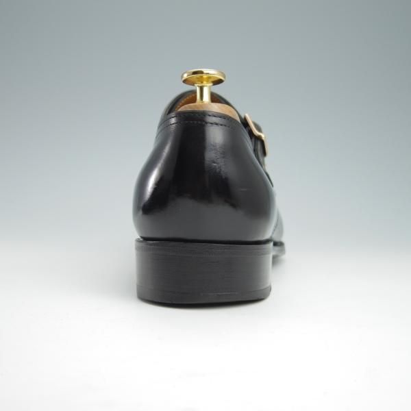 極上★ジョンロブ 8.5E【定価￥264,000-★フィリップ2のダブルモンク仕様/7000ラスト】Philip�UDouble Buckle/カーフ/黒/JOHN LOBB★g074