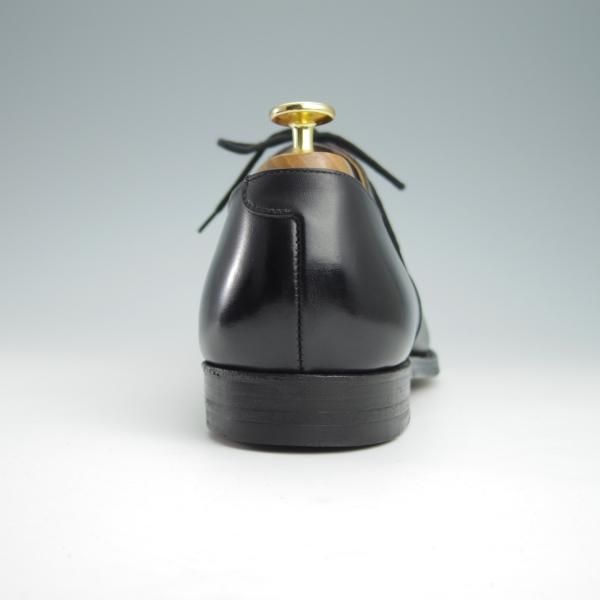 美品★クロケット&ジョーンズ 8.5E【★(英)ポールスミス別注/348ラスト】ストレートチップ/カーフ/黒/メンズ/Crockett&Jones★g075