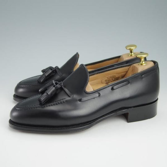 未使用★(英)アルフレッド・サージェント 6EX【上級★エクスクルーシブライン/WIMPOLE】タッセルローファー/黒/Alfred Sargent★g077