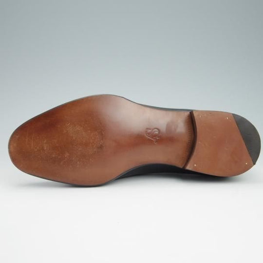 未使用★(英)アルフレッド・サージェント 6EX【上級★エクスクルーシブライン/WIMPOLE】タッセルローファー/黒/Alfred Sargent★g077