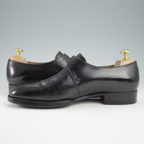 ★ジョンロブ 5.5E【旧ボノーラ製★ハンドソーンウェルテッド製法/初代MATTA(マッタ)】470ラスト/カーフ/黒/BONORA/JOHN LOBB★g079