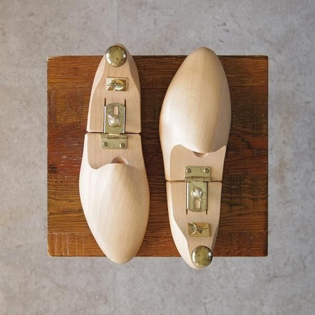 極上★(仏)ラ・コルドヌリ・アングレーズ SIZE 40【ヒンジ式シューツリー★木製シューキーパー】メンズ/LA CORDONNERIE ANGLAISE★g083