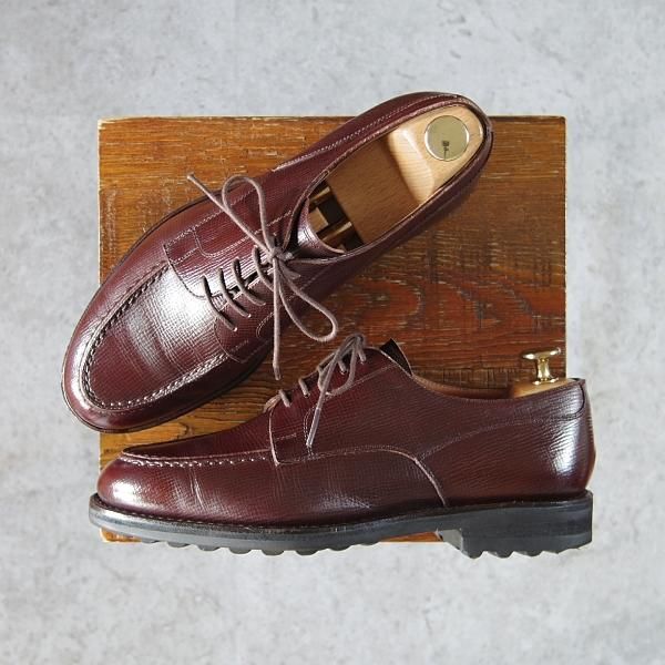 極上★トレーディングポスト SIZE 6【定価￥41,040-★ゴルフ似寄りモデル/(仏)アノネイ社レザー】Uチップ/T180/濃茶/Trading Post★g088