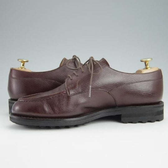 極上★トレーディングポスト SIZE 6【定価￥41,040-★ゴルフ似寄りモデル/(仏)アノネイ社レザー】Uチップ/T180/濃茶/Trading Post★g088