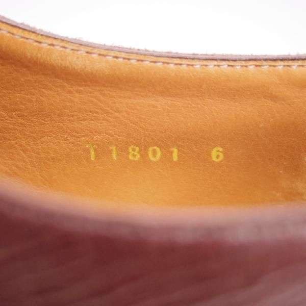 極上★トレーディングポスト SIZE 6【定価￥41,040-★ゴルフ似寄りモデル/(仏)アノネイ社レザー】Uチップ/T180/濃茶/Trading Post★g088