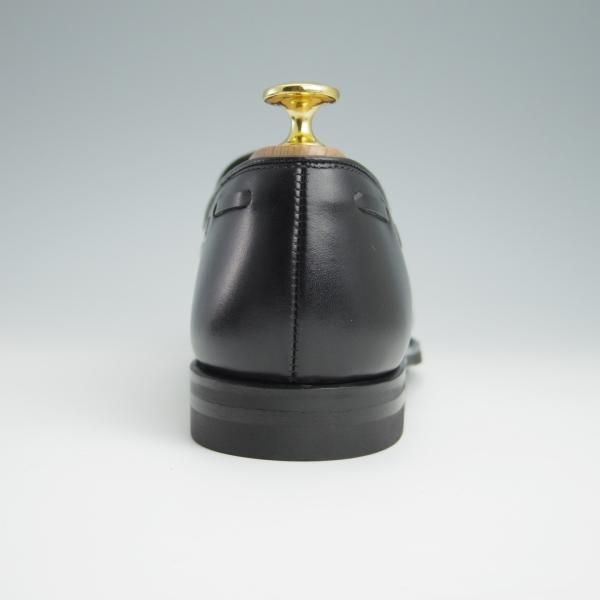 未使用★クロケット&ジョーンズ 6E【★バーニーズNY別注/NASH】CITYソール/タッセルローファー/カーフ/黒/BARNEYS/Crockett&Jones★g089