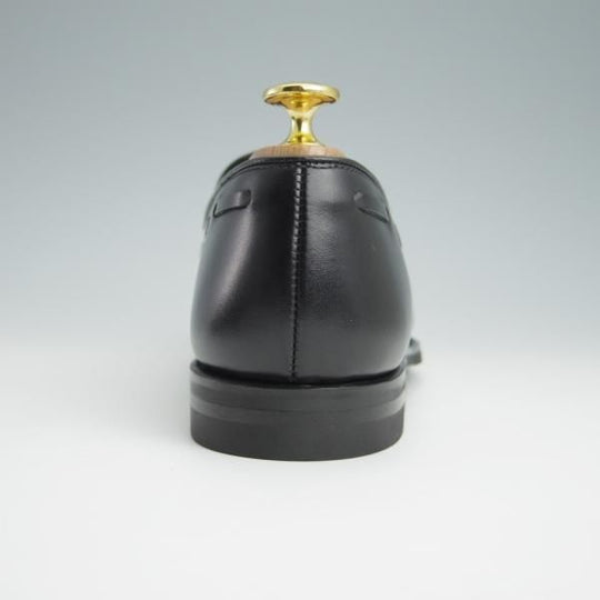 未使用★クロケット&ジョーンズ 6E【★バーニーズNY別注/NASH】CITYソール/タッセルローファー/カーフ/黒/BARNEYS/Crockett&Jones★g089