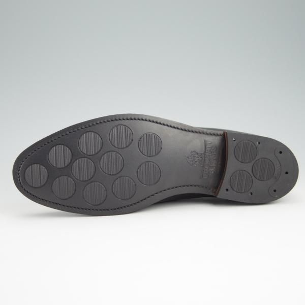 未使用★クロケット&ジョーンズ 6E【★バーニーズNY別注/NASH】CITYソール/タッセルローファー/カーフ/黒/BARNEYS/Crockett&Jones★g089