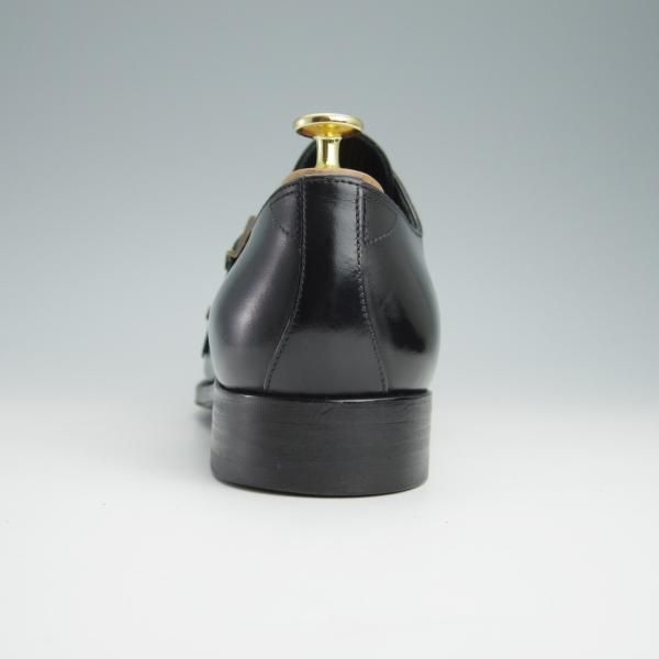 美品★ルイ・ヴィトン SIZE 9【グッドイヤーウェルテッド製法★ダブルモンク/NI 0077】カーフ/黒/メンズ/LOUIS VUITTON★g093