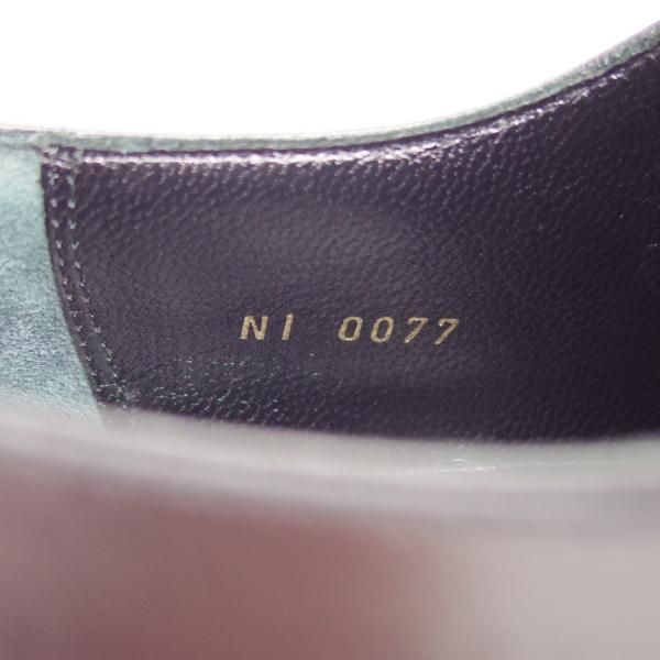 美品★ルイ・ヴィトン SIZE 9【グッドイヤーウェルテッド製法★ダブルモンク/NI 0077】カーフ/黒/メンズ/LOUIS VUITTON★g093