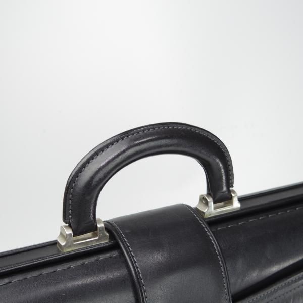 美品★(英)ギーブス＆ホークス/GIEVES&HAWKES【貴重★レザー/ダレスバッグ】メンズ/ビジネス/バッグ/ブリーフケース/黒/革/鞄★N5670
