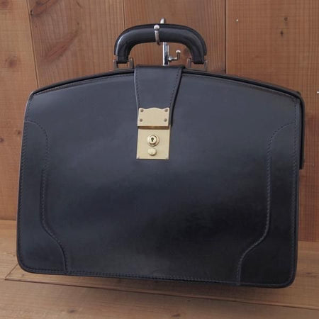 ★(英)パップワース/PAPWORTH【英国製★ダレスバッグ/レザー】メンズ/ビジネス/バッグ/ブリーフケース/黒/革/鞄★N5673